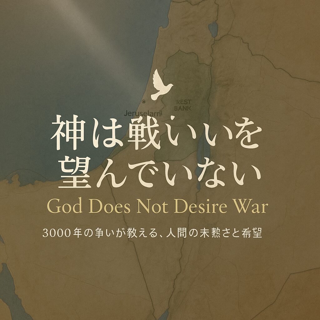 約束の地 ――神が見ていた3000年の物語(ガザ・ジェノサイドを止めるために) | 心の使い方ラボ